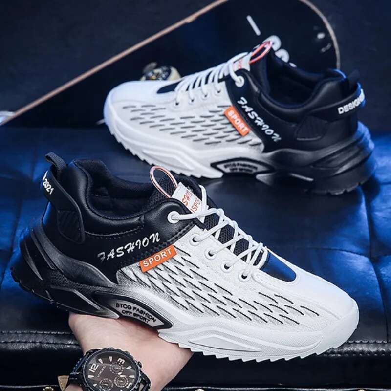 Summer Lightweight Breathable Sneakers Brand Lace-up Platform Training Shoes Male Basketball Shoe Tennis Mascuo