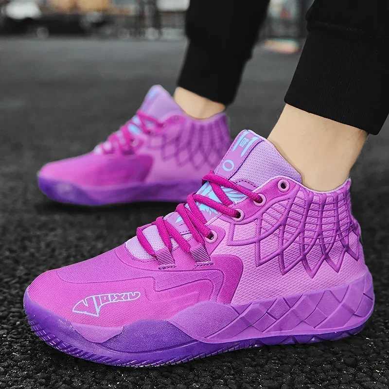 New basketball shoes for men Wenhua duck red green sports shoes breathable sports boots sports coach basketball shoes W250324