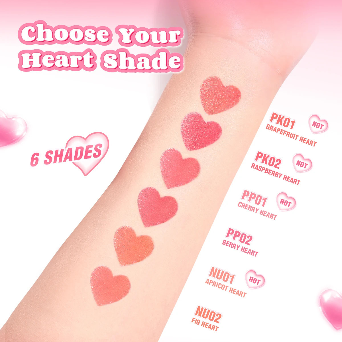 PINKFLASH Multi-Use Watery Blush Stick Blendeable High Pigment Long-lasting Moisturizing Face Blusher Contour Makeup Cosmetics 250324