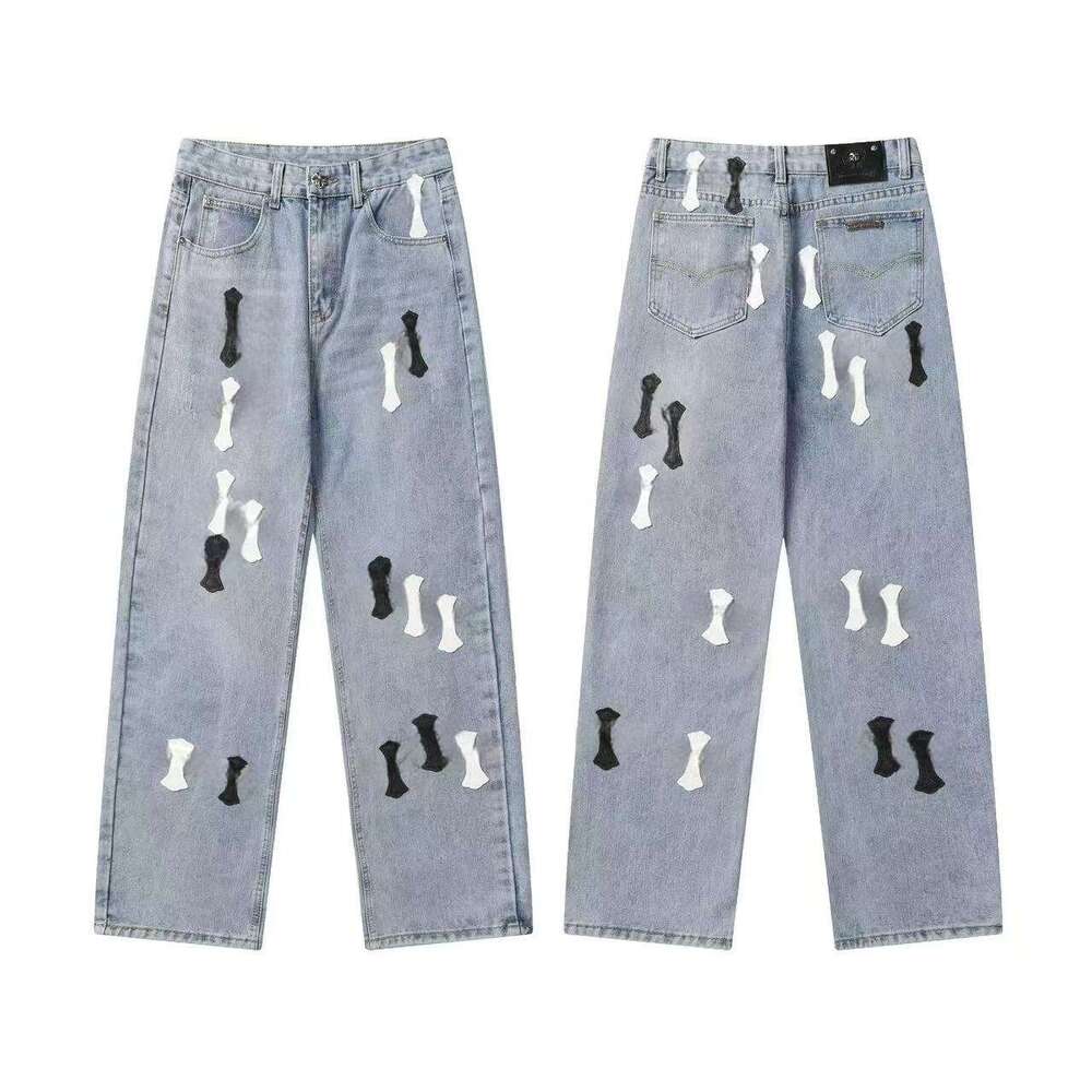 Designer legging Men's Slim Fit Jeans CH Women's Yoga Pants Slim Fit Trousers Black Printed Jeans Men's Loose Fit Jeans Men's High