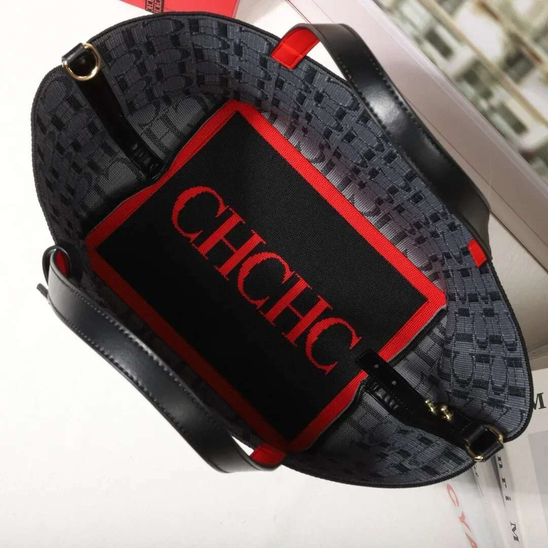 Cilmi-Harvill CHHC Bucket For Women Large Capacity Bag Hand Fabric Material Waterproof Button Colorful Series