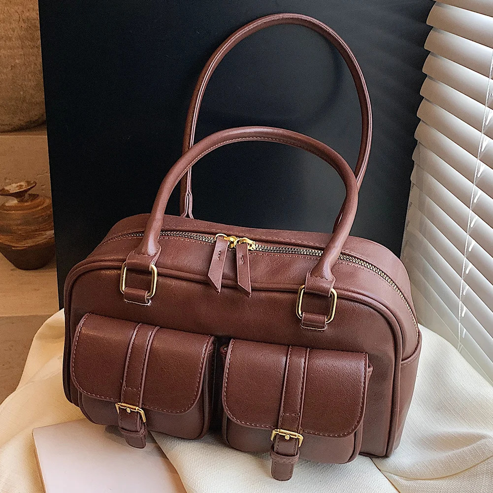 Elegant Shoulder Bags for Women Vintage Womens Bag Retro Handbags Purse Clutch Hobo Bag Tote Female Y2K Top Handle Bag 250324