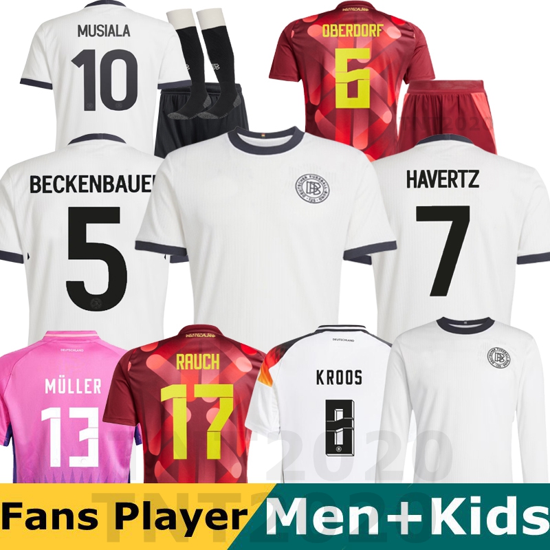 125th Germany BECKENBAUER 5 2025 125 Year Anniversary HUMMELS KROOS GNABRY WERNER MUSIALA MULLER HAVERTZ WIRTZ PAVLOVIC GUNDOGAN Men Football Shirts Kids Kits