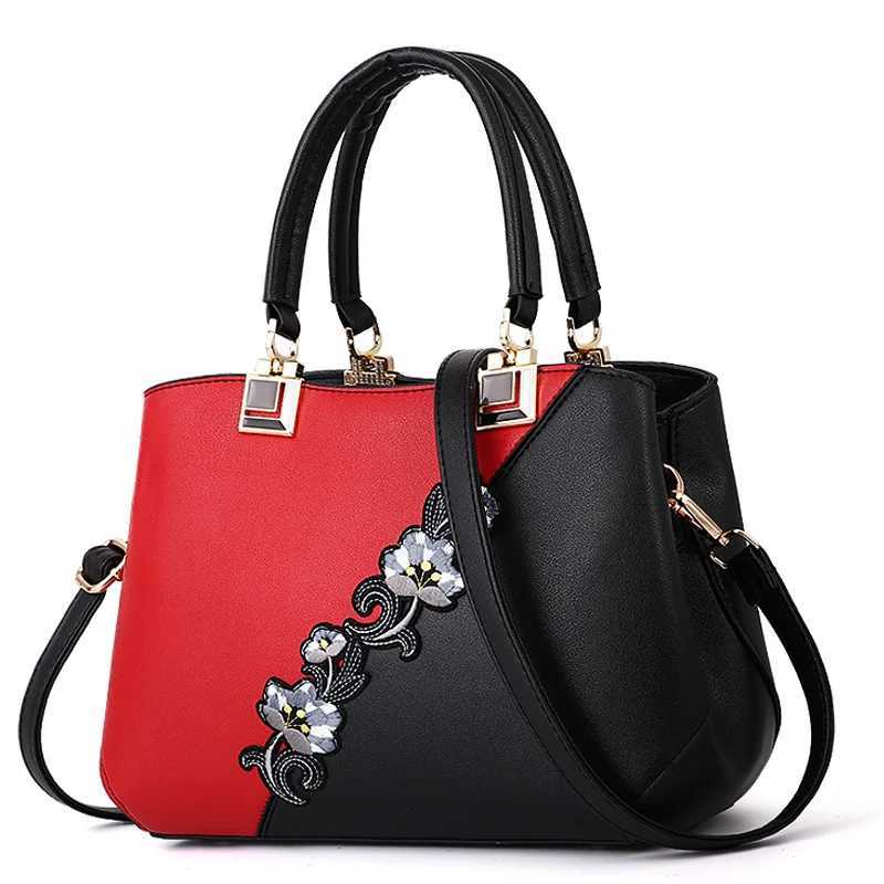 Embroidered Messenger Bags Womens Leather Handbags 2021 Sac a Main Ladies Handbags New Womens Handbags Z250324