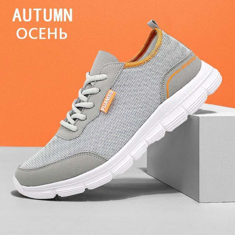 Autumn Soft Loafers Lazy Lightweight Cheap Mesh Casual Shoes Men Sneakers Tenis Mascuo atillas Hombre
