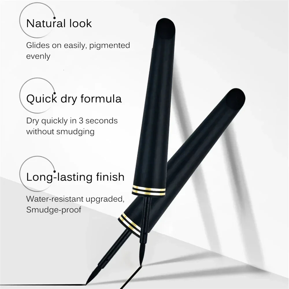 1 Pc Black Long-lasting Waterproof Eyeliner Liquid Eye Liner Pen Pencil Makeup Cosmetic Beauty Tool Easy to Wear 250324