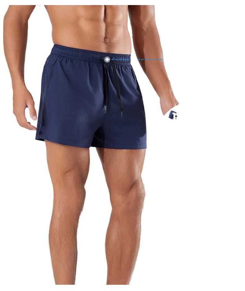 Sports shorts mens double-layer fitness running shorts sportswear training shorts basketball training shorts mens sports shorts W250324