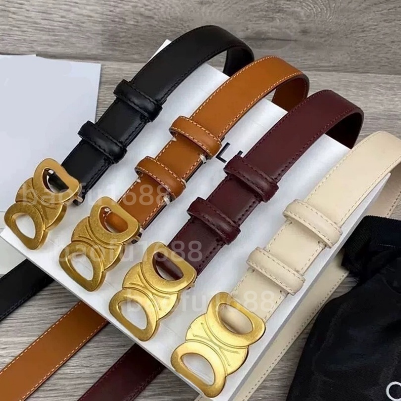 Disigner Belt for Women Genuine Leather Geometric Metal Belt luxury belt Classic Casual golden buckle Classic leather belt Highly Quality womens belts 95