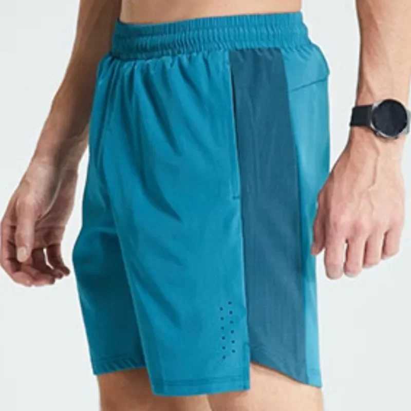 Mens running shorts gym running shorts outdoor fitness shorts mens basketball training clothes marathon sportswear W250324