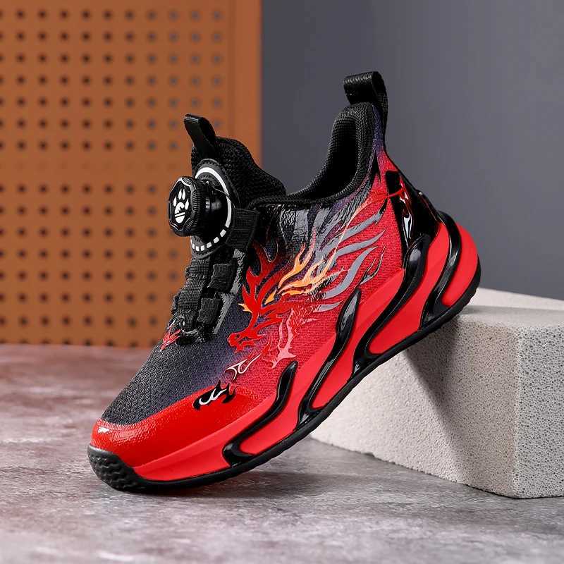 Fashionable childrens sports shoes lightweight breathable running shoes childrens casual sports shoes boys and girls 2025 new design shoes W250324