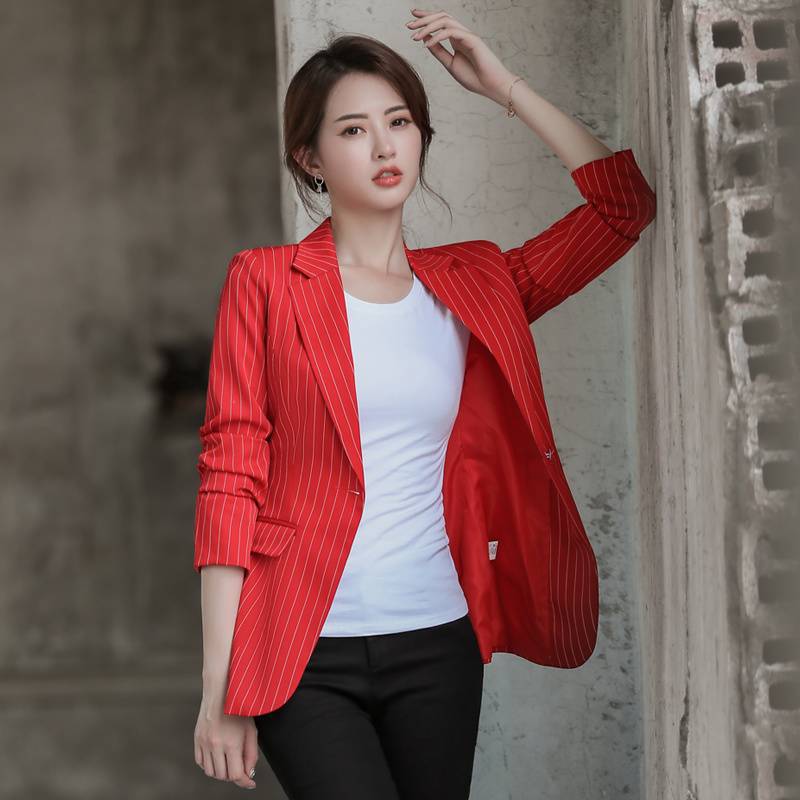 E323Chic Western Style Suits for Girls Stylish Korean Fashion Blazers for Young Ladies