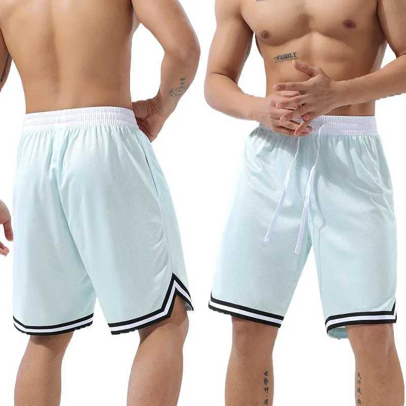 Mens sports shorts quick drying loose fitting sportswear tennis basketball football training sports pants breathable sports pants W250324