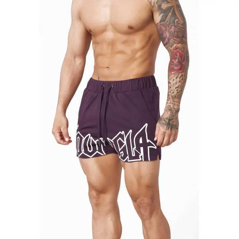 Gym sports and fitness mens shorts American style elegant clothing brand jogging outdoor running basketball training shorts beach 22pantsT250324