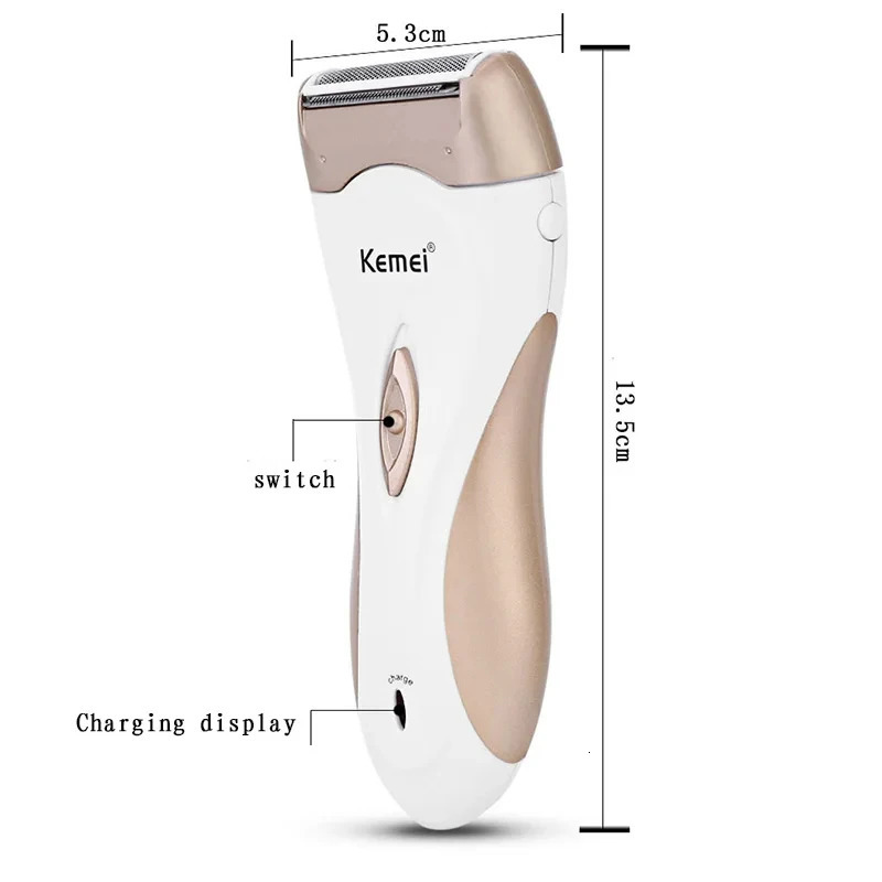 Kemei KM-3518 Electric shaver epilator for women Lady Shaver Hair Remover trimmer lady kemei hair removal 250324