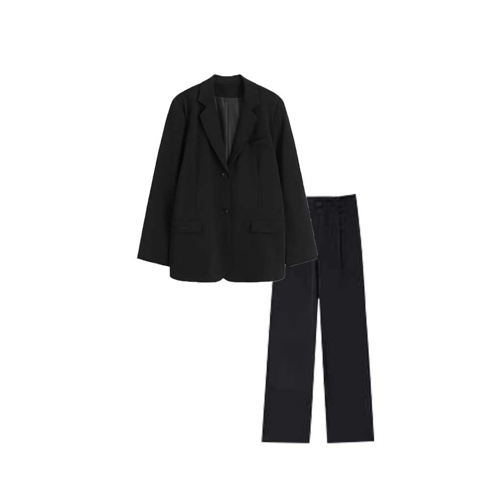 B323Stylish Female Suit Ensemble - Perfect Fit for Collegiate Professionals