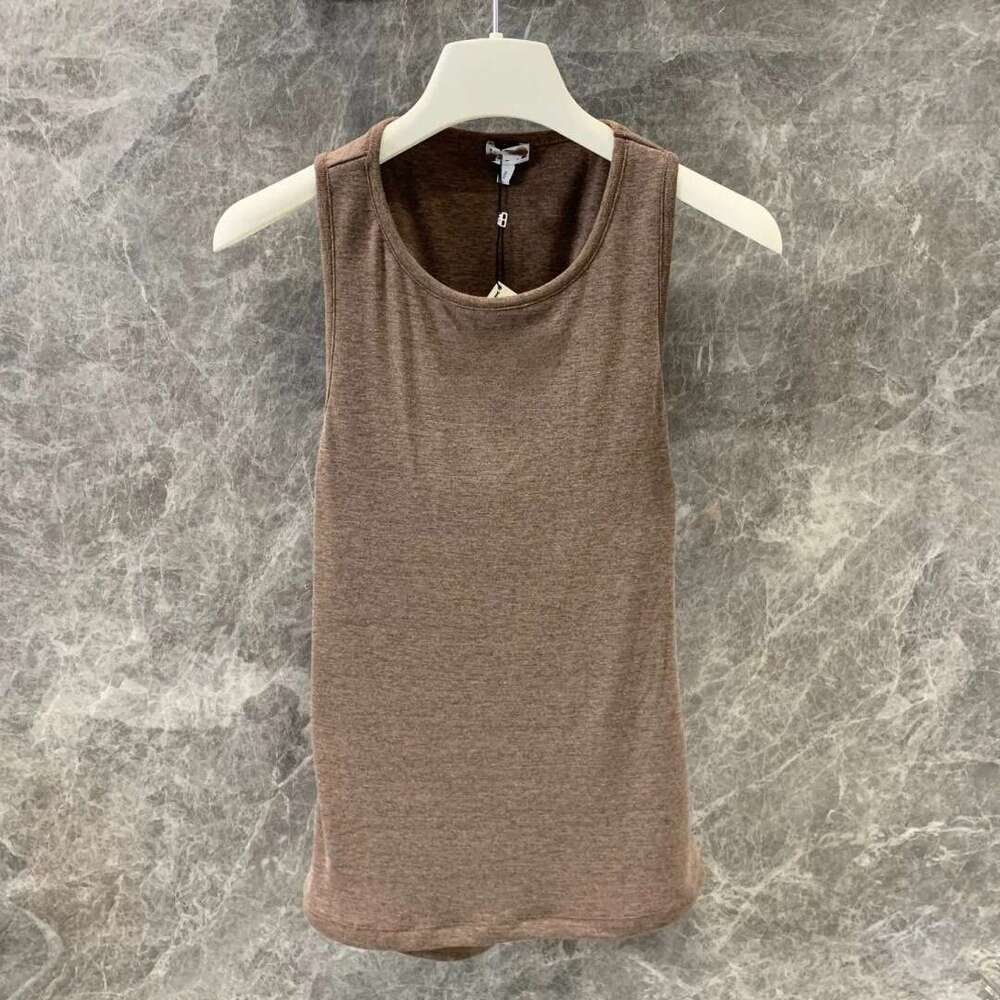 Summer New Back Knot Design Embroidered Chest Tank Sweet And Spicy Pure Desire Wind Sleeveless Top B5
