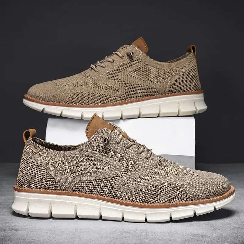 Men Casual British Style Oxfords Fashion Formal Brogue Business Urban Shoes Male Dress Sneakers for Party