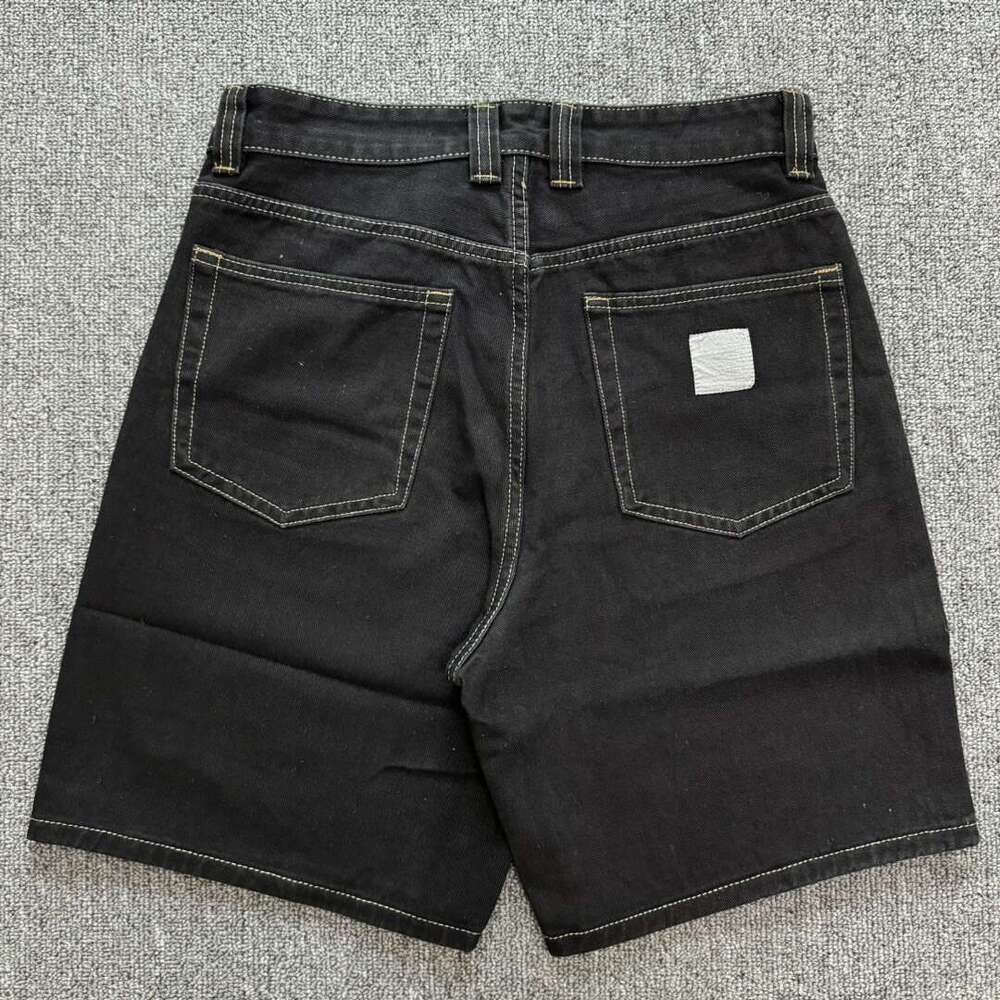 Wash Loose Light Blue Denim Shorts B5