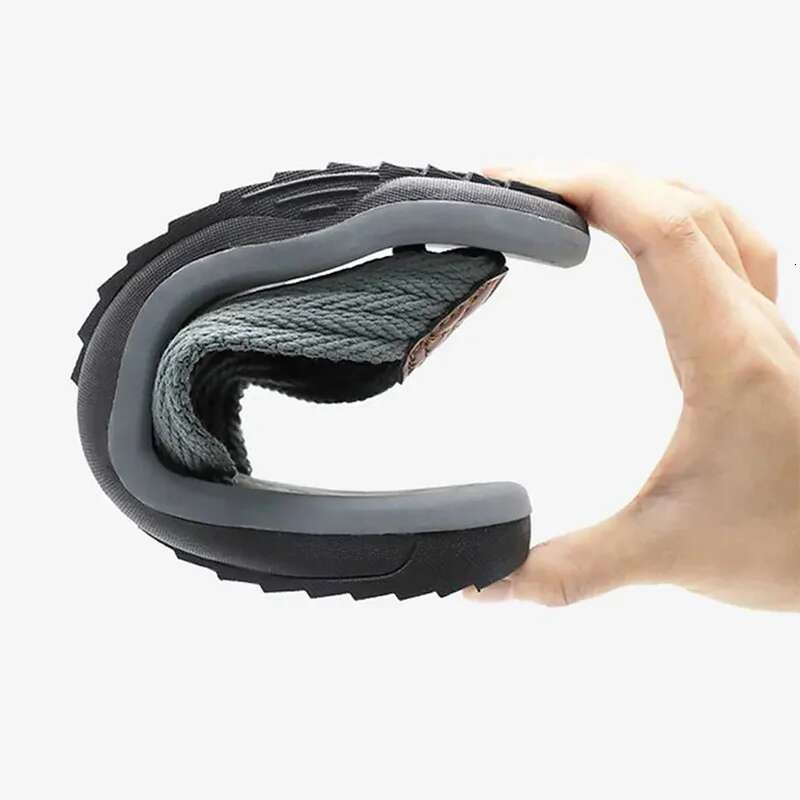 Men's Flip ps Casual Beach Shoes Large Size Men Sandals Summer Leisure anti slip