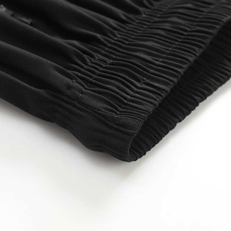 Running shorts summer cool ice silk sports bag beach shorts sports breathable stretching training shorts jogging fast drying 8XL W250324