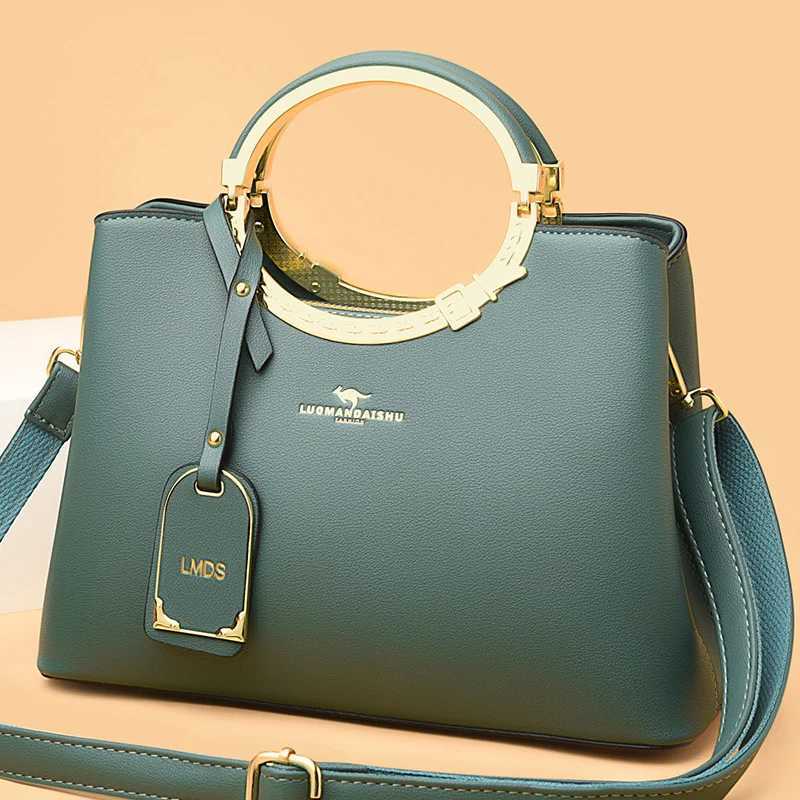 3-layer large capacity handbag handbag womens handbag designer shoulder bag high-quality soft leather wallet and handbag Z250324