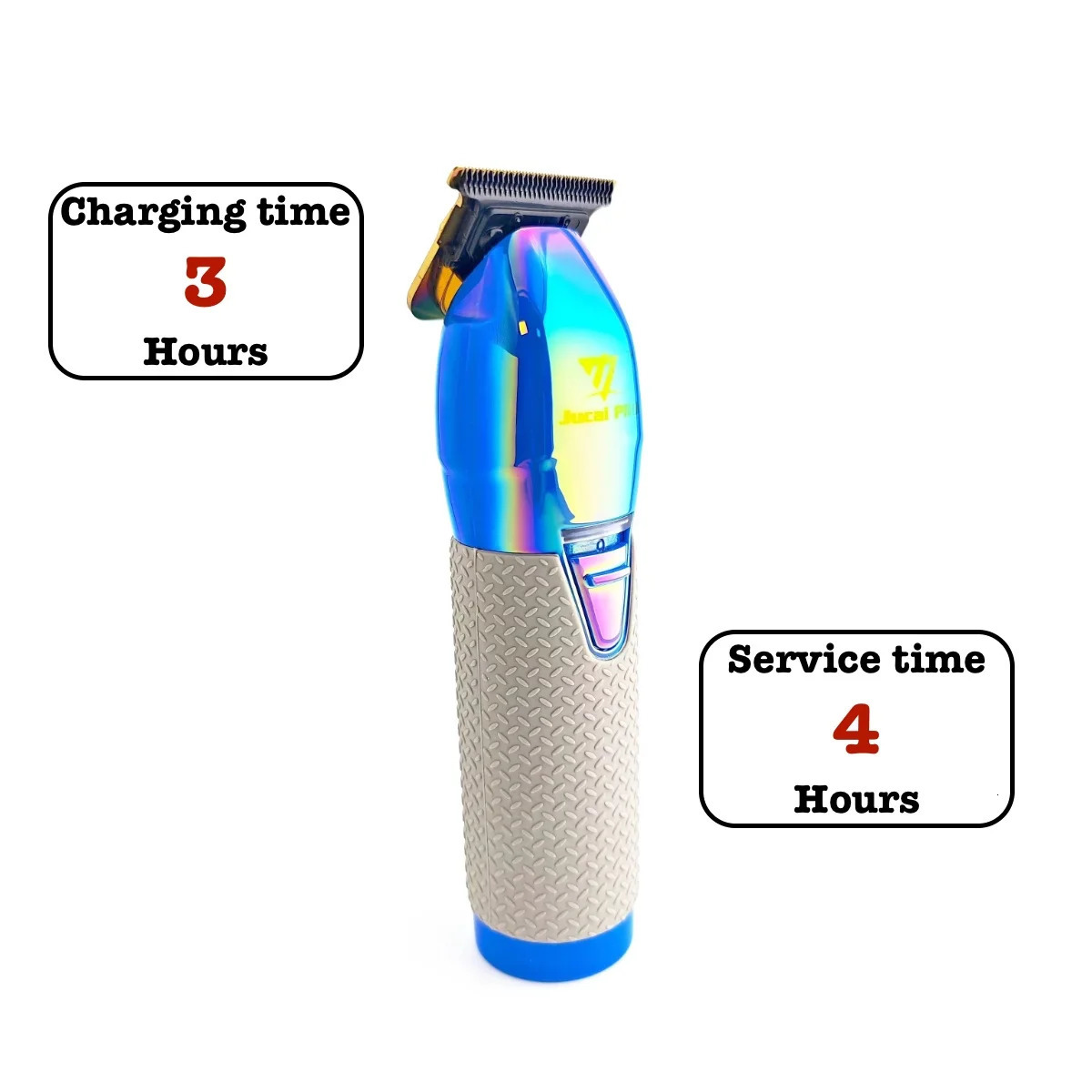 Jucai Pro Professional Electric Hair Clipper Ultra-Thin 0 Pitch Engraving Electric Trimming 7200rpm Hair Salon Cordless Charging 250324