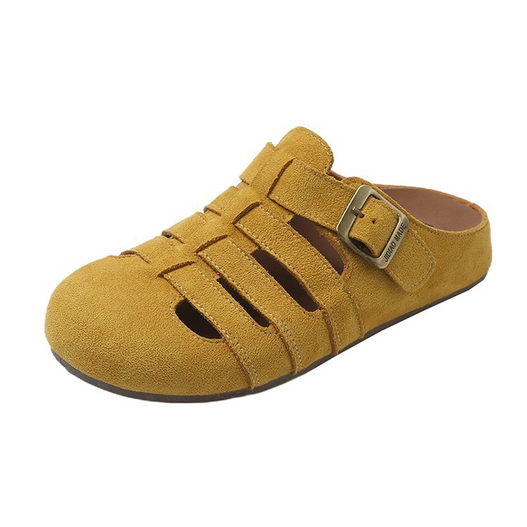 2025 hot new free shipping designer slippers for womens flat sandals yellow green pink khaki Summer new outdoor beach flat slippers