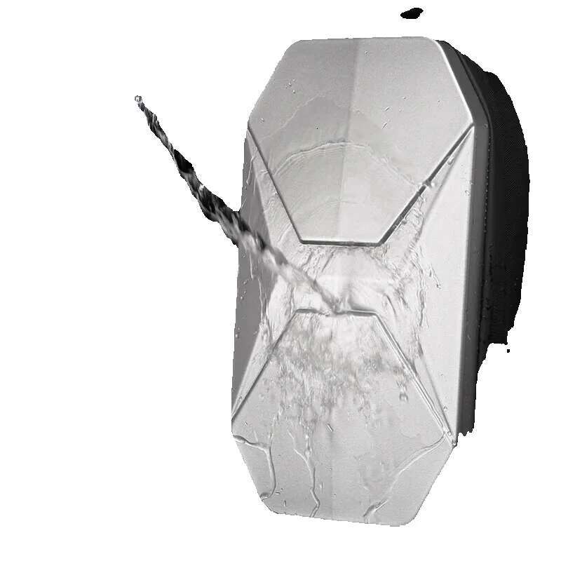 OZUKO Men Shoulder Bags Fashion Hard Shell Chest Male Waterproof Short Trip Messenger USB Charging Crossbody Bag Teenage