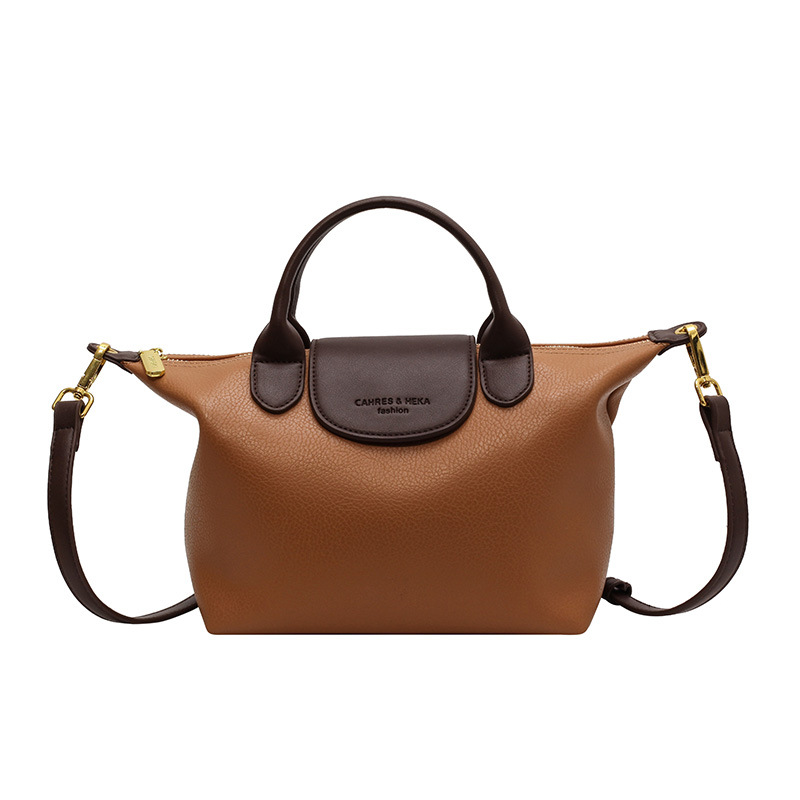 Large capacity bag women's new bag leisure hand bill shoulder bag commuting diagonal dumpling bag