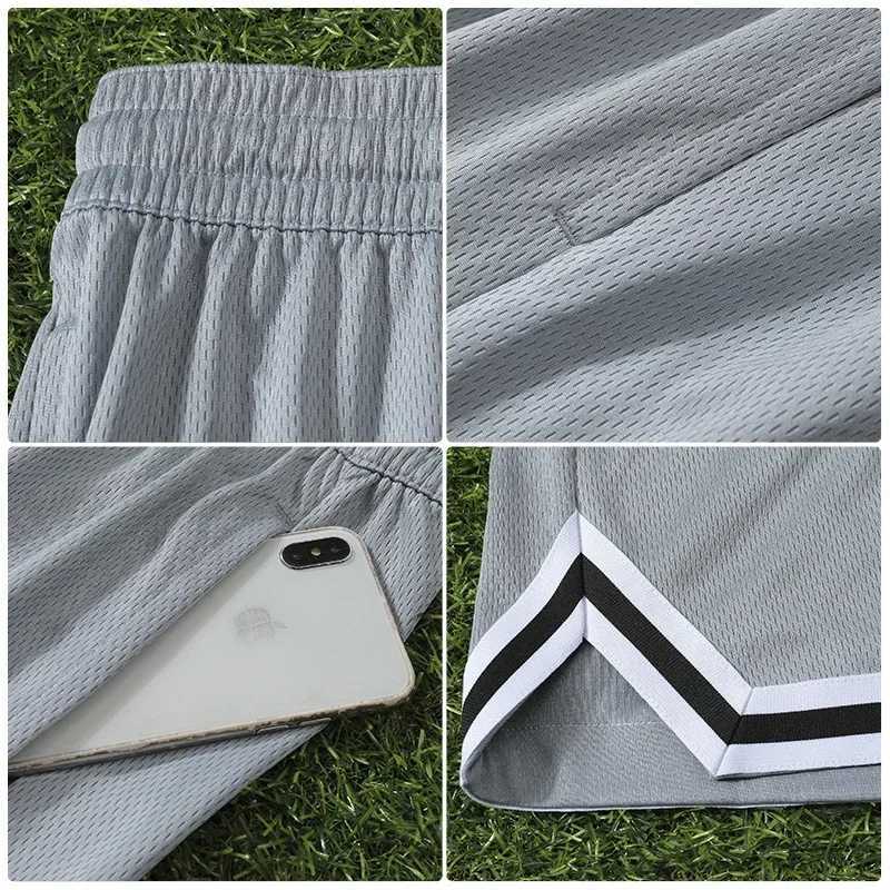 Mens sports shorts quick drying loose fitting sportswear tennis basketball football training sports pants breathable sports pants W250324