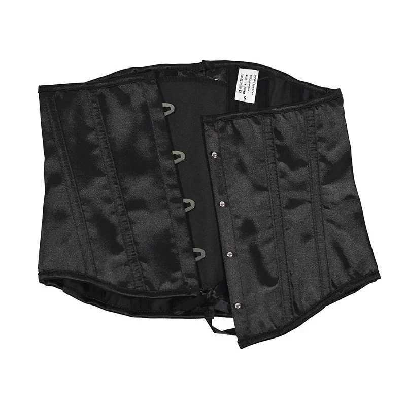 Vintage Corset Belts for Women Waist Shaper Cummerbunds Satin Slimming Belt Shapewear Fashion Bustier Girdles Fajas W250910