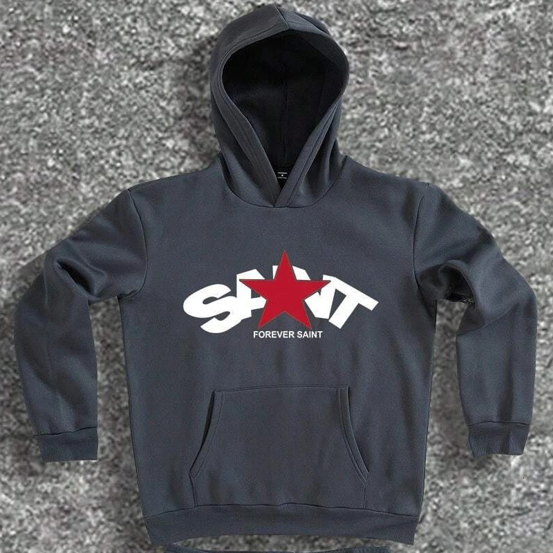 fashion letter star pattern hoodie Y2K men clothing Harajuku women casual chic stitching sports pants couple suit sportswear 250324