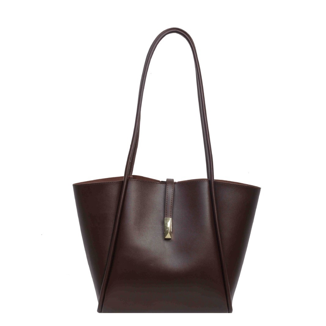 Vintage Advanced Sense Of Large Capacity Women's 2025 New Fashion Simple Tote Shoulder Underarm Bag