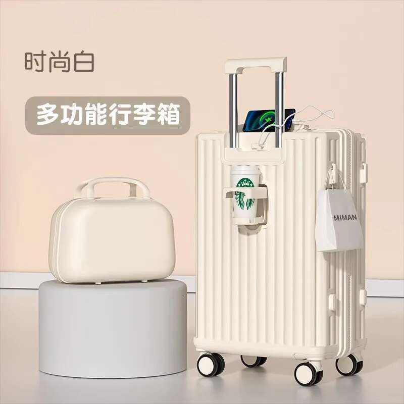 New Lage Suitcase Trolley 20 Inch 24 26 28 Large Capacity Mother and Child Suitcases Travel Password Box Durable Trunk