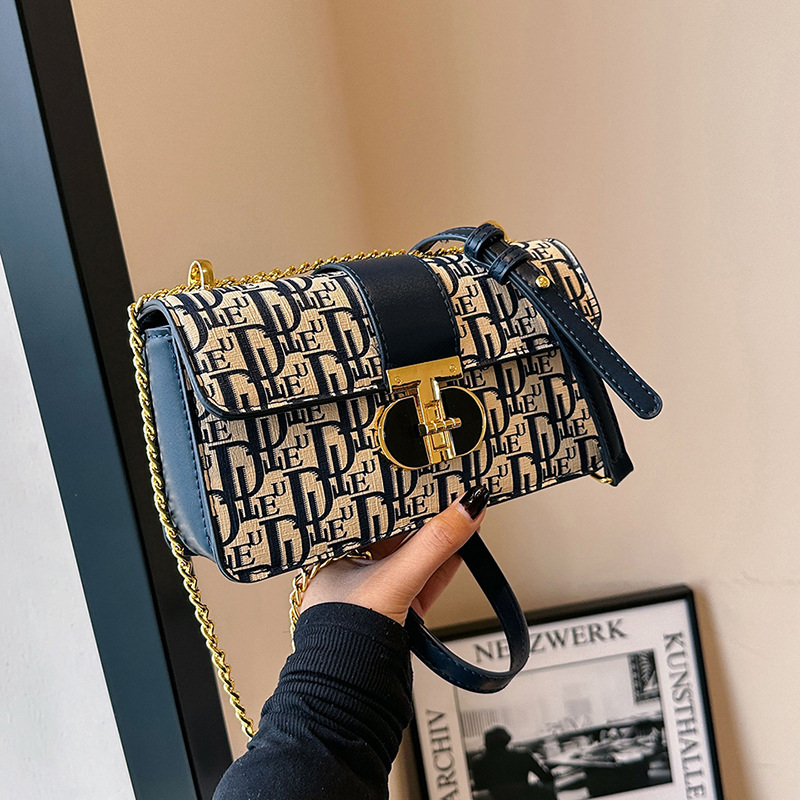 Bag women 2025s new Korean version of temperament women senior quality chain bag casual single shoulder crossbody bag