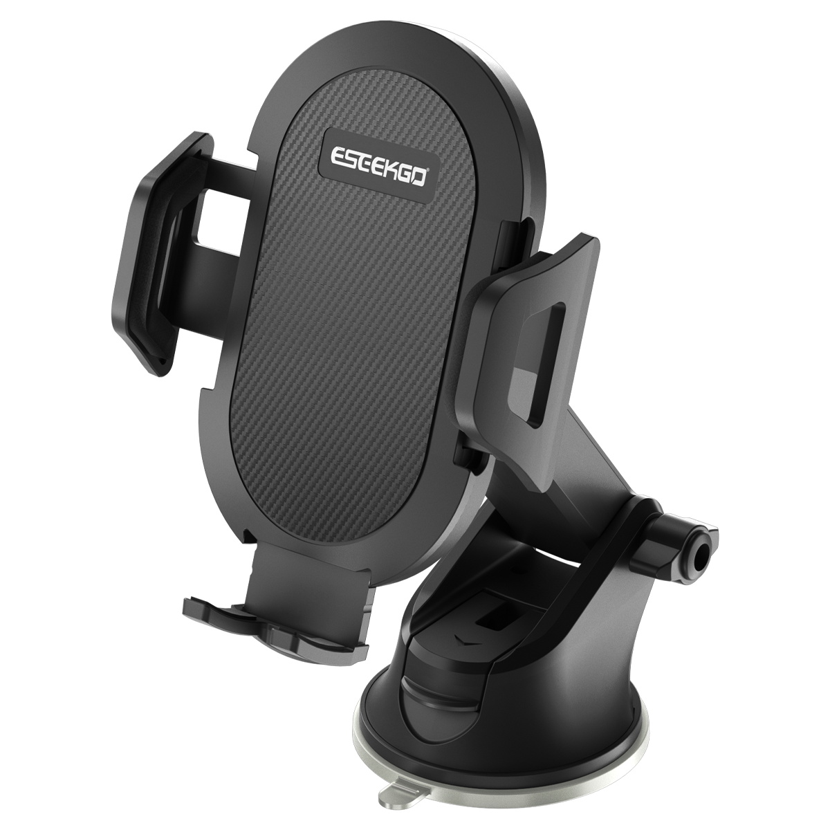 USA STOCK LOCAL ESEEKGO CH-02 Easy One Touch Car Holder Mobile Phone Car Mount Stand 360 Rotation for Universal Cellphones bracket with Box Ship in 2 