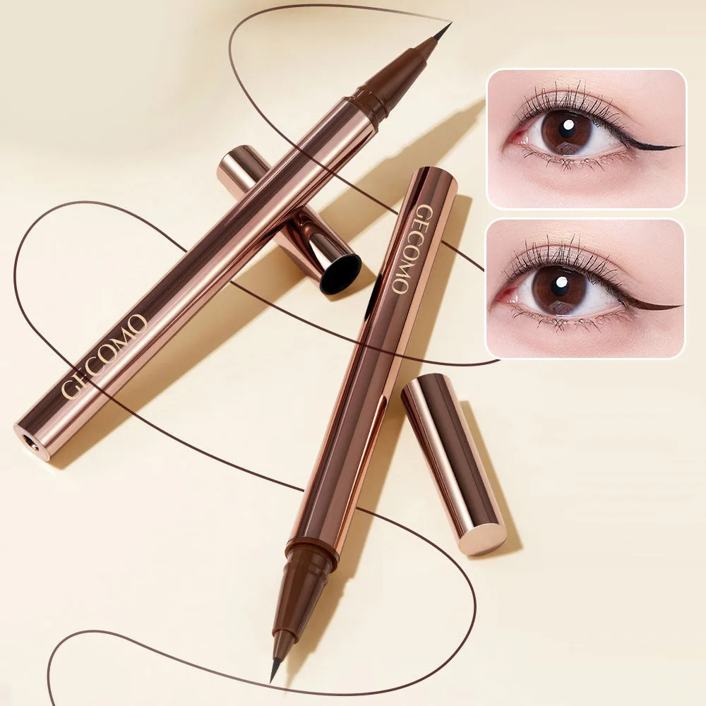 GECOMO color-condensing smooth liquid eyeliner pen smooth quick-drying anti-durable eyeliner 250324