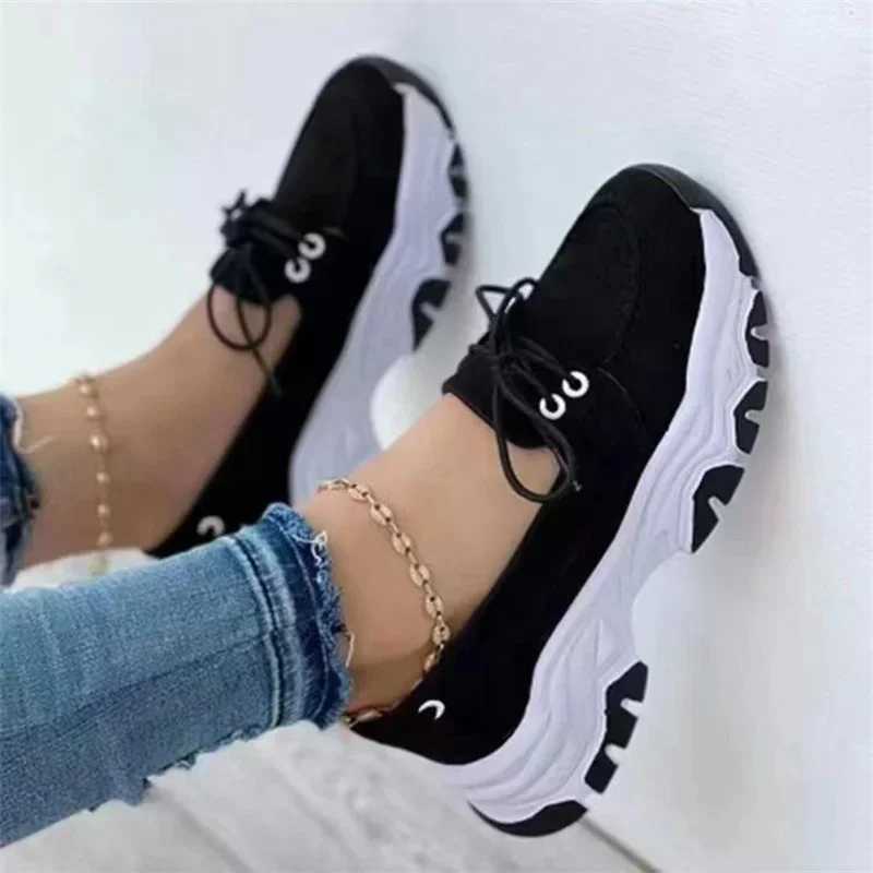 New Womens Platform Casual Breathable Sports Shoes Designer Womens Fashion Tennis Vulcanized Shoes Zapatillas De Mujer M250325