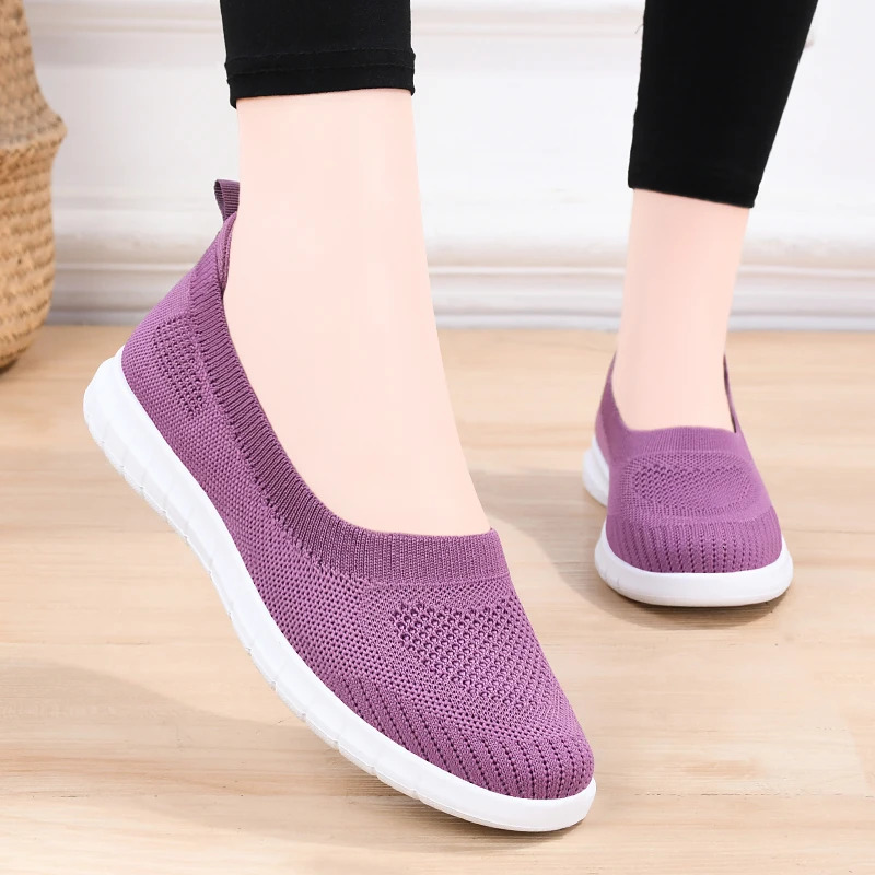 Fshion Womens Summer Footwear Platform Loafers Ladies Ballet Flats Female Sneakers Comfortable And Elegant Womens Shoe 250317