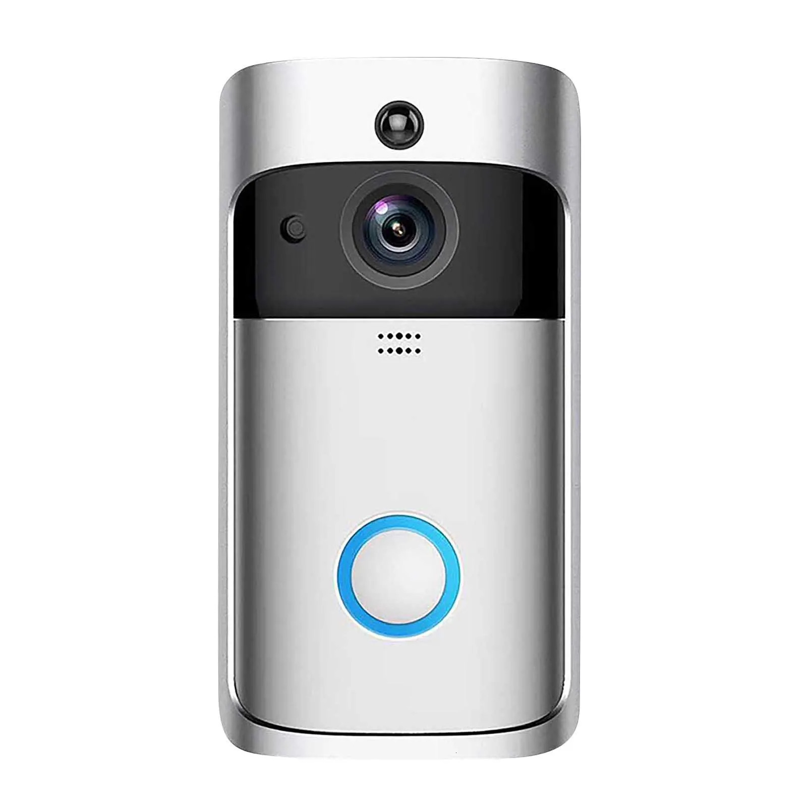 Ring with camera and video doorbell wireless WiFi secure phone bell 720PHD 250324