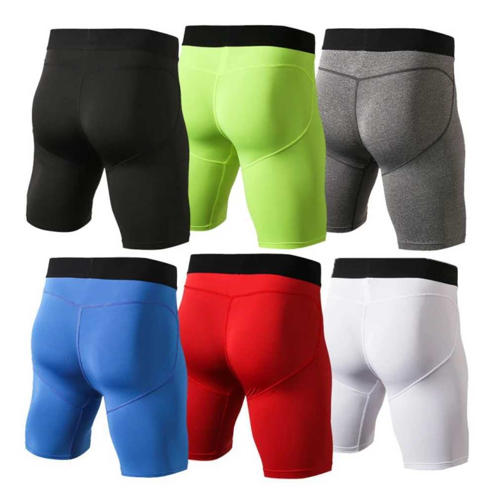 Sports and fitness pants mens basketball shorts tight fitting exercise gym running training bottom shorts quick dry compression legs W250324