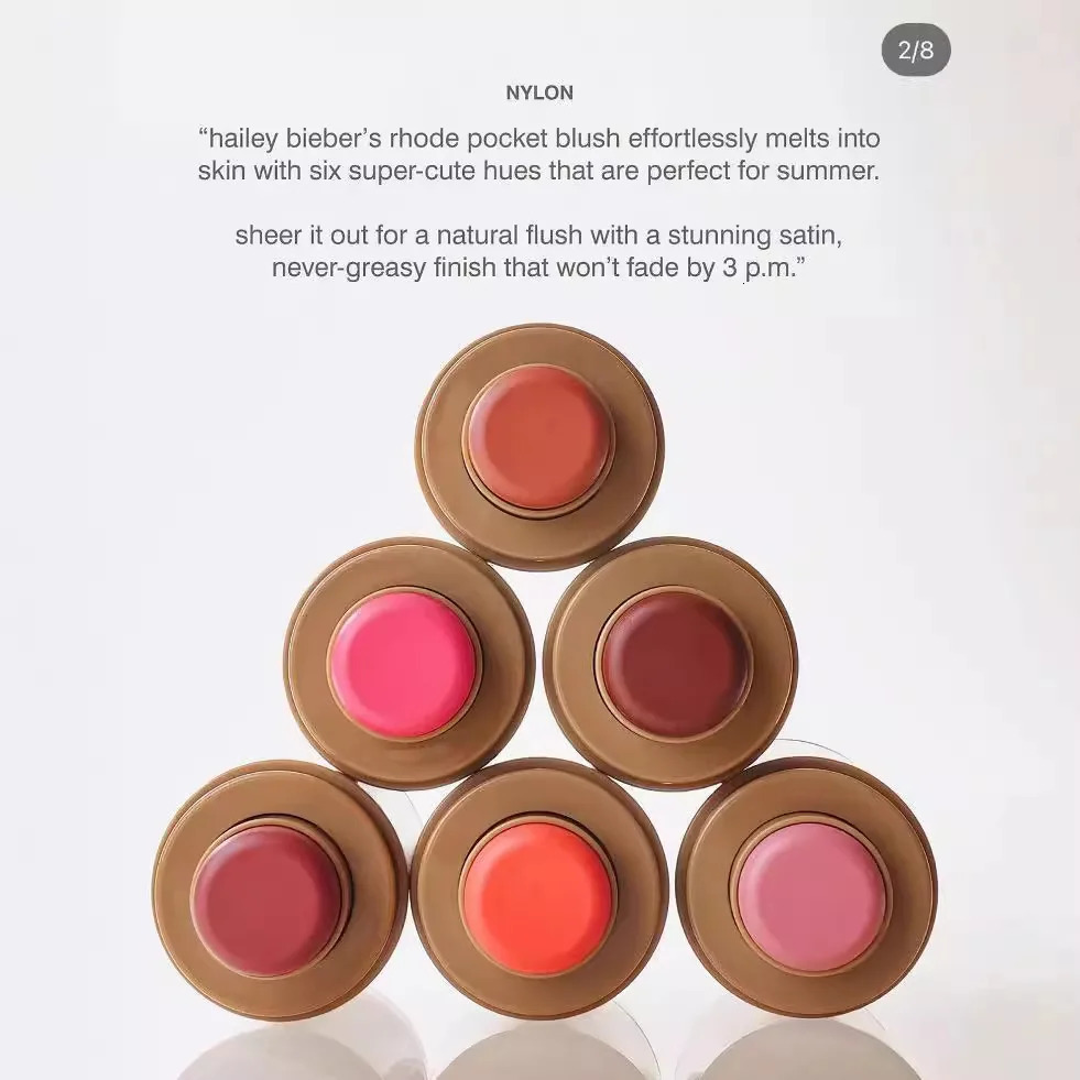 Long-Lasting Matte Blush Stick | Natural Contour Blush for a Soft Look Easy-to-Blend Lightweight Formula for Smooth 250324
