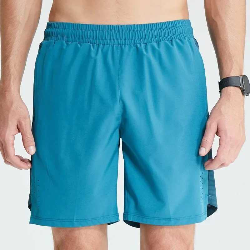 Mens running shorts gym running shorts outdoor fitness shorts mens basketball training clothes marathon sportswear W250324