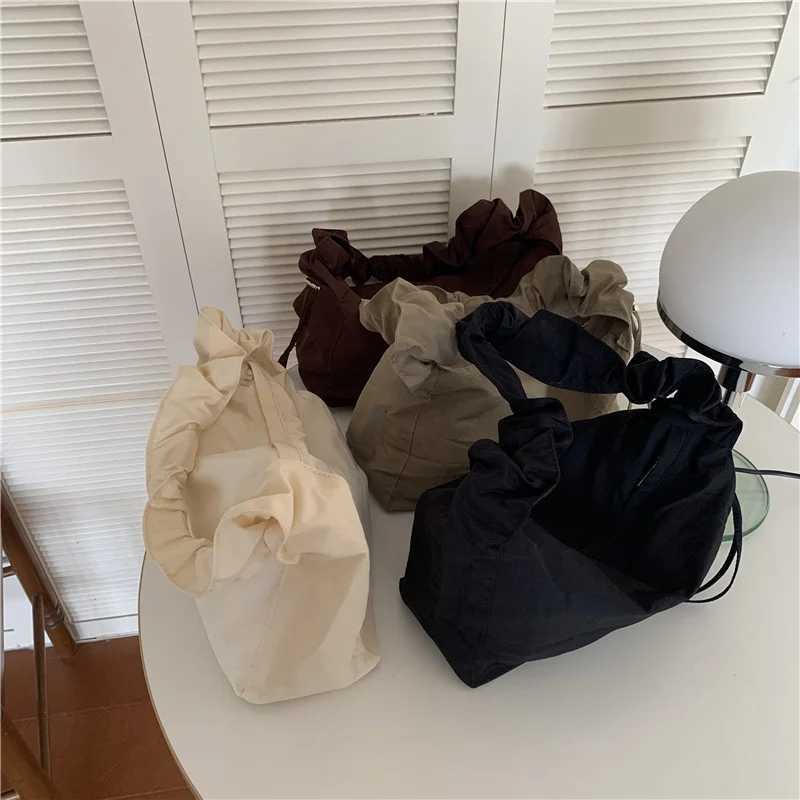 Large capacity shoulder bag womens handbag high-quality messenger bag canvas casual handbag Z250324