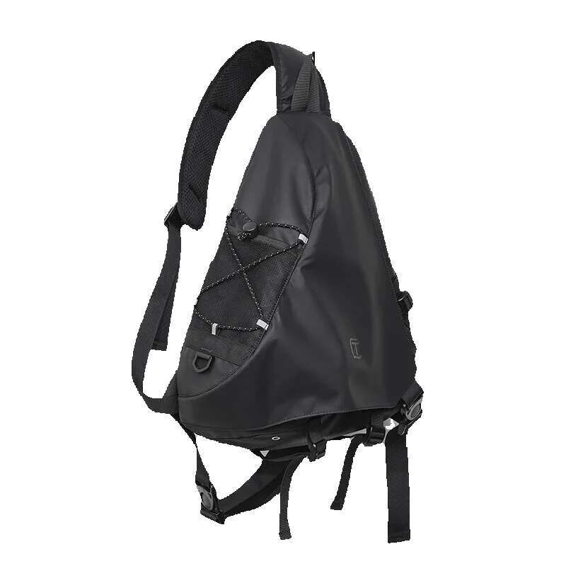 Tanool Men's Sg Shoulder Large Capacity Lightweight Messenger Waterproof Hiking Chest Bag Fit 13 Inch Tablet