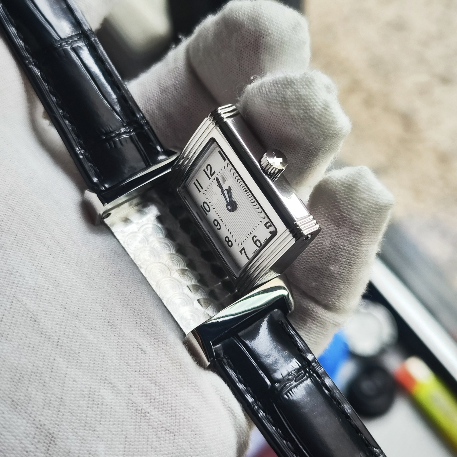 small 23x39mm Reverso light Q2788570 Stainless Steel vintage lady Edition Quartz WOMEN WATCH high quality girl lovers marry gift waterproof wristwatch fashion