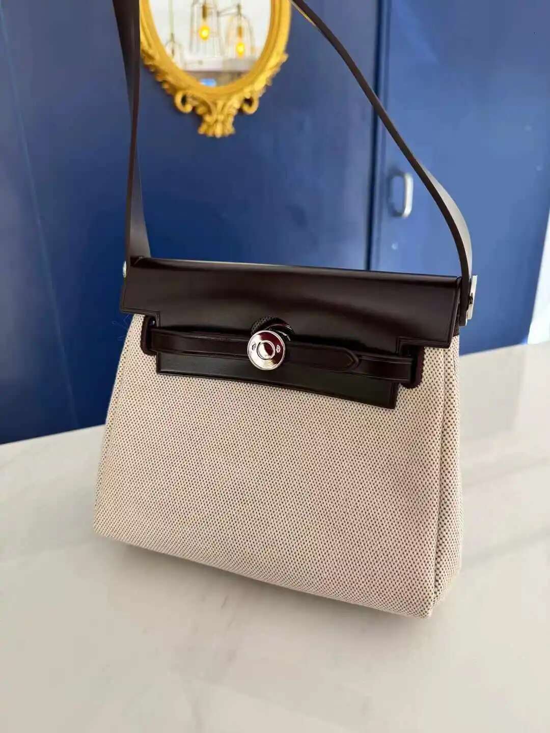 Personalized Tote With Customised Stripe Initials, Shoulder Bag, Holiday Handbag, Bridesmaid Proposal Bag