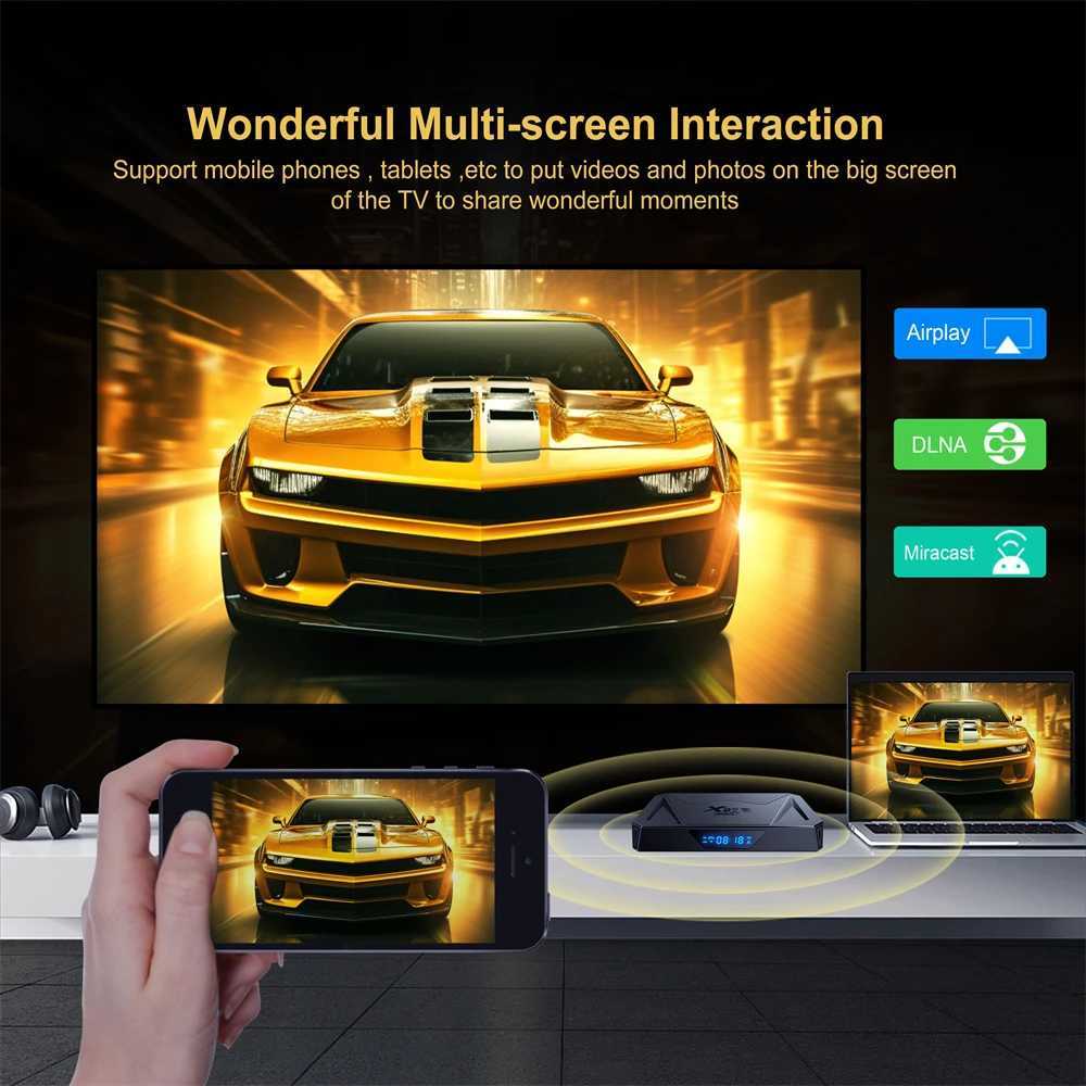 Velec X96Q PRO+TV Box Android 14 Allwinner H728 4GB 32GB 64GB 1000M LAN BT5 3D Wifi6 Supports 8K Media Player Set Top Box X250325