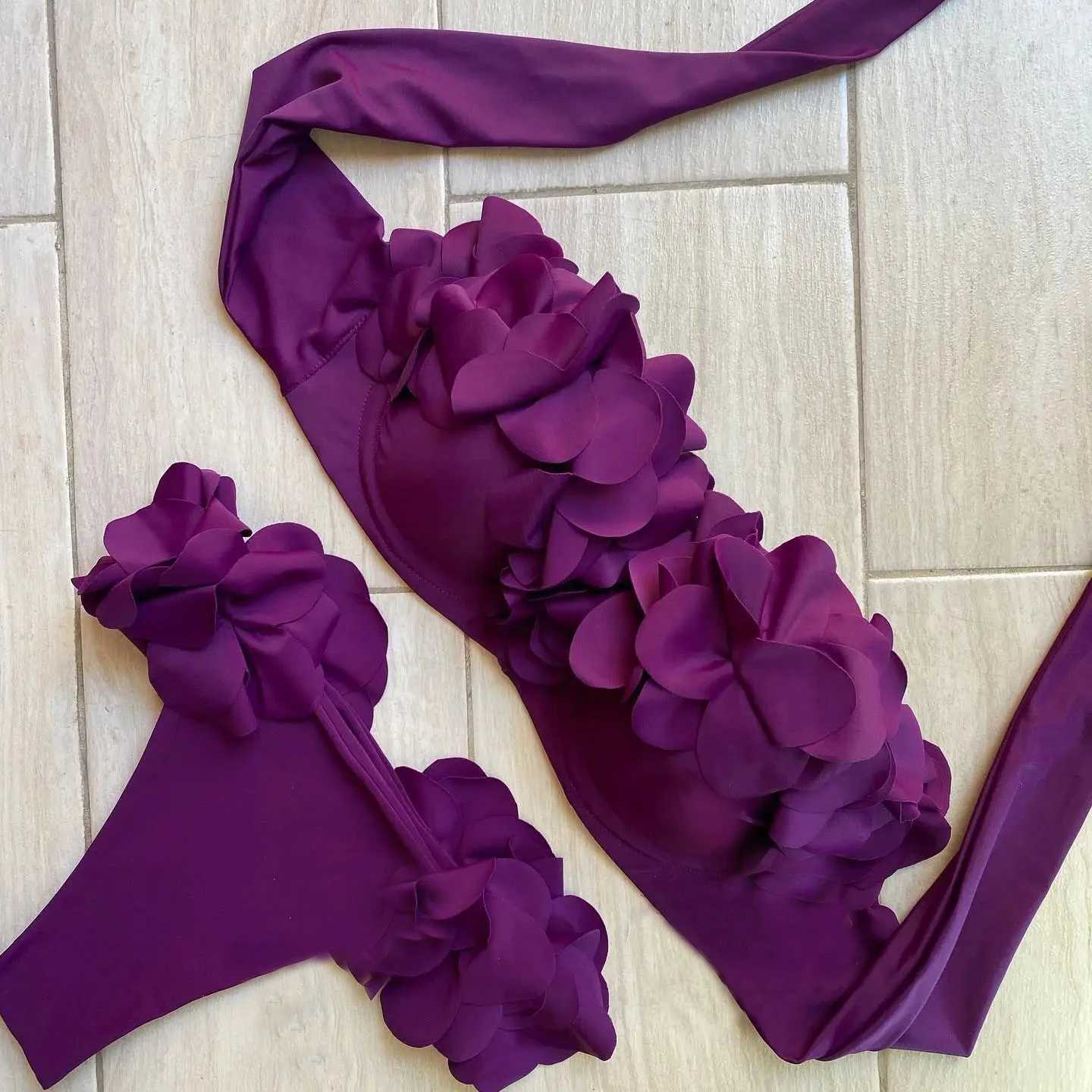 Sexy Bandage Bikini Swimsuit Brazilian Bikini Swimsuit Set Womens Swimsuit High Waist Push Up Two Piece Swimsuit Summer FaXJ250324