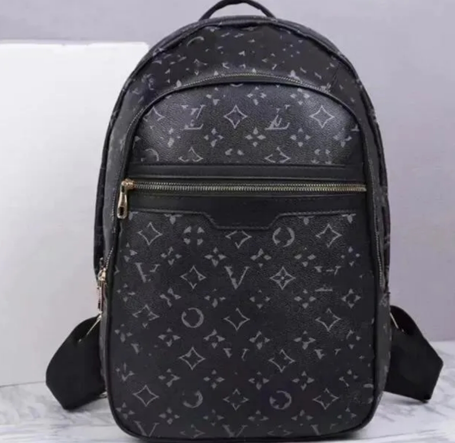 Luxury designer PU Leather Backpack for Men & Women, Casual Travel School shoulder bag Backpack with Large Capacity, Multi-Color Option
